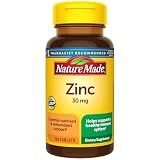 Nature Made Zinc 30 mg for Immune Health Support, 100 Tablets