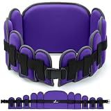 Sportneer Aqua Belt Water Aerobics Equipment: Swimming Belt Pool Exercise Equipment for Adults Aqua Float Belts with Adjustable Foam Blocks for Aquatic Fitness Training Low-Impact Workout Purple