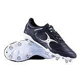 Gilbert Sidestep X15 8S LO Rugby Boot Black 8.5