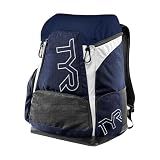 Alliance Backpack TYR Wet/Dry Athletic Gym and Pool Bag for Men and Women - Separate Wet/Dry Compartments, 45L Capacity, Ergonomic, Water-Resistant - Available in Team Colors