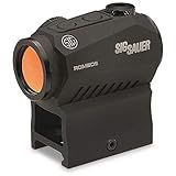 SIG SAUER Romeo5 1X20mm Tactical Hunting Shooting Durable Waterproof Fogproof Illuminated 2 MOA Red Dot Reticle Gun Sight | Picatinny Mount Included