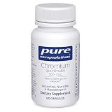 Pure Encapsulations Chromium (Picolinate) 500 mcg, 60 Capsules