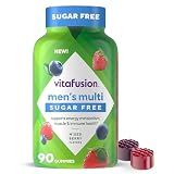Vitafusion Men's Multivitamin Gummies Sugar Free | 90 Gummy Vitamins