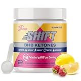 Real Ketones BHB Exogenous Ketones Energy Powder Sugar Free Electrolyte Powder with 4 Main Fasting Electrolytes & Hydrating Patented BHB Ketones for Energy & Focus (Raspberry Lemonade, 30 Servings)