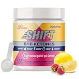 Real Ketones BHB Exogenous Ketones Energy Powder Sugar Free Electrolyte Powder with 4 Main Fasting Electrolytes & Hydrating Patented BHB Ketones for Energy & Focus (Raspberry Lemonade, 30 Servings)
