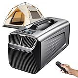 Outohome 5200 BTU Portable Tent Air Conditioner, Low Power 4-in-1 Portable AC Unit for Indoor & Outdoor Use, Fast Cooling Solution for Camping, RVs, Trucks, Vans, Cars, Small Warehouses and Pet Houses