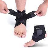 Bodyprox Ankle Support Brace, Breathable Adjustable Wrap, 1 Pack