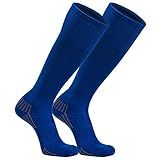 Franklin Sports Youth Baseball + Softball Socks - Royal Baseball + Softball Knee Socks for Kids - Boys + Girls Sports Accessories - Youth Medium