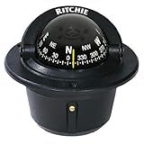 Ritchie Navigation Flush Mount Compass, Black (F-50)