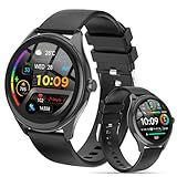 DIVOAZBVO Smart Watches for Women Men, 1.39" HD IPS Touchscreen Smartwatch with 120 Sports Modes, Heart Rate/Sleep Monitor, IP67 Waterproof, Bluetooth Call & Music Control for iPhone/Android (Black)