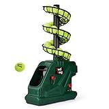 Furlihong 3819BH Portable Tennis Ball Machine – 5 Adjustable Angles, 2 Power Levels, 4 Serve Intervals, Up to 30 MPH, for All Skill Levels Training