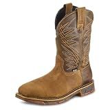 Irish Setter Marshall 11" Mens Steel Toe Work Boot, Brown, 10.5