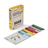 GIBBON SlackBoard Exercise Cards for Home Workouts - Improve Balance, Strength, Mobility with Fitness Workout Cards for Slack Board, 52 Cards in Deck
