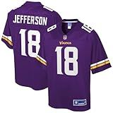 NFL PRO LINE Men's Justin Jefferson Purple Minnesota Vikings Replica Jersey