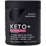 Sports Research® Keto + Exogenous Ketones w/goBHB®, Raspberry Lemonade