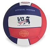 VQ Sports - Premium Soft Volleyball - Foam, Silent, No-Deflate, Official Size & Weight, Durable Indoor Volleyball for Training, Games & Practice - Soft on Arms, Safe for House