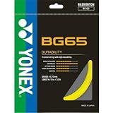 YONEX BG 65 Badminton String - Yellow