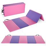Gymnastics Mat, 6.2x2.6 Ft Five-fold 1.8-Inch Thick, For Yoga & Pilates