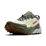 Brooks Men’s Caldera 8 Ultra Trail Running Shoe - Dusty Olive/Lime/Oyster - 15 Medium