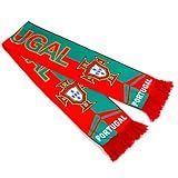 2-pack Of Soccer National Team Scarves,Soccer Fans Souvenir Double Side Logo Print Scarf,World Top 40 National Team Scarf(Portugal)