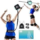 focopot Volleyball Training Equipment Aid,Solo Volleyball Rebounder Trainer to Spike,Serve,Set & Pass,Indoor and Outdoor Volleyball Practice Equipment Gifts for Beginners & Pro