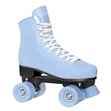 Nattork Roller Skates for Women Outdoor Indoor Four-Wheel Fun Fashionable Roller Skates for Men Girls Boys Blue