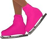 ChloeNoel Figure Skating Boot Cover B01 Candy Pink Adult (1-8)