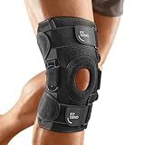 Fit Geno Hinged Knee Brace for Meniscus Tear: Adjustable Knee Support for Knee Pain w/Side Stabilizers & Hinges for Injury or Surgery Recovery - Men and Women