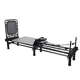 Stamina Pilates Reformer, Home Workout Equipment, AeroPilates 701 Premier, Gray - Portable Exercise Machine for Strength and Fitness Training - Multifunctional Gym Workouts for Men and Women