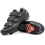 Tommaso Strada 100 Ready-to-Ride Mens Peloton Cycle Shoes—Road Bicycles & Indoor Cycling Shoes for Bikes with Delta Cleats—Explore Mens Bike Accessories—3 Hook & Loop—Size 10.5US—44EU