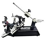 GLOPTIX GT-120 Drop Weight Stringing Machine Manual Desktop Tennis Racket Stringing Machine, with Tools and Accessories (Black)