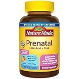 Nature Made Prenatal Vitamins for Women with Folic Acid + DHA, Prenatal Vitamin and Mineral Supplement for Daily Nutritional Support, 110 Softgels, 110 Day Supply