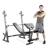 Marcy Olympic Weight Bench for Full-Body Workout MD-857
