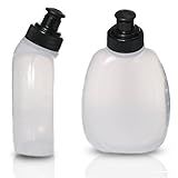 Runtasty 10 oz BPA-Free Water Bottles – 2-Pack Replacement Winner’s Hydration Belt, Push-Pull Caps, Spill-Proof Design, Fully Compatible with Most Hydration Belts for Running, Hiking & Cycling