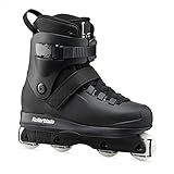 Rollerblade Blank Unisex Adult Fitness Inline Skate, Black, Urban Performance Inline Skates