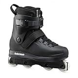 Rollerblade Blank Unisex Adult Fitness Inline Skate, Black, Urban Performance Inline Skates