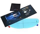 RVBASICS Motorcycle Helmet Visor Anti Fog Film,Helmet Face Shield Anti-fog Insert Film 3.66" x 10.7"