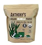 Anthony's Organic Chlorella Powder, 8 oz, Non GMO, Gluten Free, Broken Cell Wall