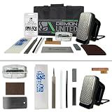 Demon Complete Basic Tune Kit with Wax- Everything Needed to do a Basic Tune for Your Skis and Snowboard * Made in USA Wax*
