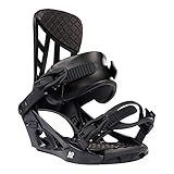 K2 Indy Mens Snowboard Bindings, Black, XL