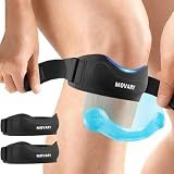 Movary Patellar Tendon Support Strap 2-Pack for Women & Men,Patella Band