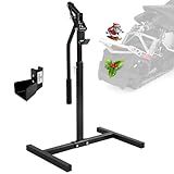 Snowmobile Lever Lift Stand with Handlebar Cup, 33-1/4" Max Height Fits Most Snowmobiles, 2000 lbs. Lift Capacity
