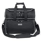 Mangrove 2 Ball Bowling Bag - Double Bowling Ball Bag with Dual Padded Holder & Mutiple Pockets - Fits Shoes Up to Mens Size 16 and Accessories