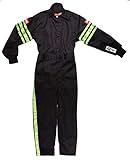 RaceQuip Racing Driver Fire Suit One Piece Single Layer SFI 3.2A/ 1 Green Junior Medium 1950793