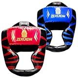 2 Pack Boxing Headgear for Adult Men Kids, Thickened Training Sparring Head Guard for MMA Kickboxing Muay Thai Equipment