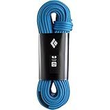 BLACK DIAMOND 9.9 Rock Climbing Rope | Durable Single Dynamic Rope | Smooth Handling | Reliable Performance for Sport & Indoor Climbing | Dual Blue | 70m