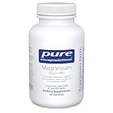 Pure Encapsulations Magnesium (Glycinate) - Supplement to Support Stress Relief, Sleep, Heart Health, Nerves, Muscles, and Metabolism* - with Magnesium Glycinate - 90 Capsules