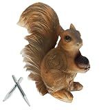 3D Animal Target, Self-Healing Foam Portable Squirrel Target with Ground Stakes for Archery Outdoor Backyard Hunting