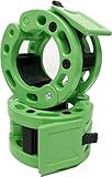 Clout Fitness Quick Release Pair of Locking 2" Olympic Size Barbell Clamp Collar Great for Pro Training (Green)