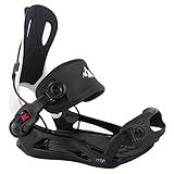 System MTN Men's 2025 Rear Entry Flow Style Snowboard Bindings (Large)